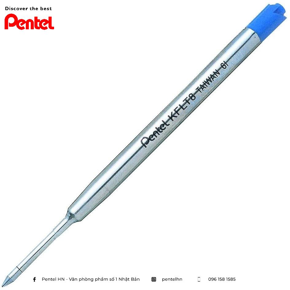 Ruột Bút Ký Nhật Bản Pentel B811 - KFLT8 | Ngòi 0.8mm | 2 Màu Mực (Xanh, Đen)