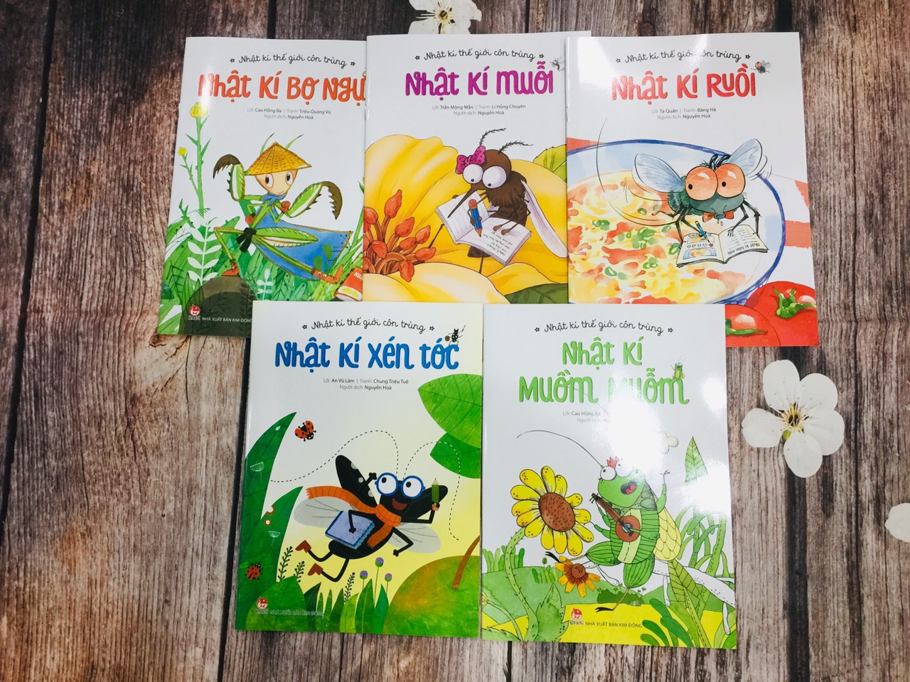 Combo 10 cuốn NHẬT KÍ THẾ GIỚI CÔN TRÙNG