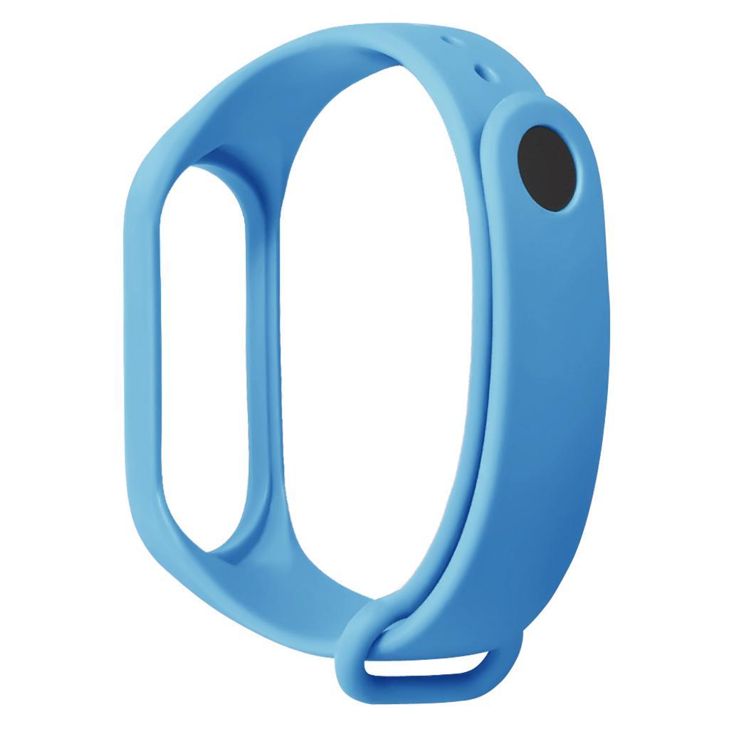 Breathable Silicone Sport Watch Band Adjustable, Replacement Accessories for Mi 3 Band Replacement