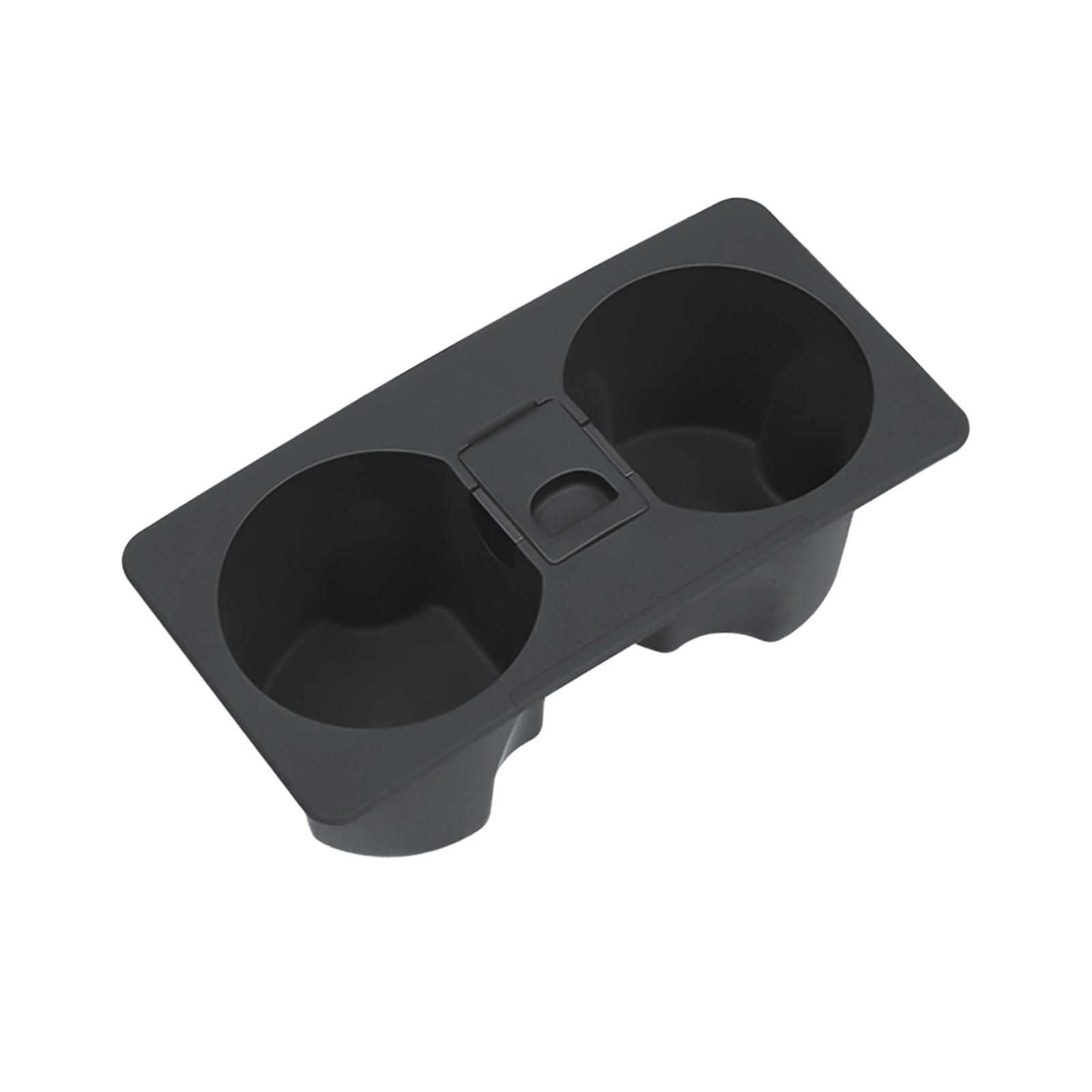 Console Cup Holder Insert Organizer Drinks Bottle Storage Mount Central Control Easy to Install for Y