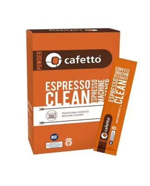 [Hàng chính hãng] Bột vệ sinh tẩy cặn máy pha cà phê Cafetto Espresso Clean (12 gói)