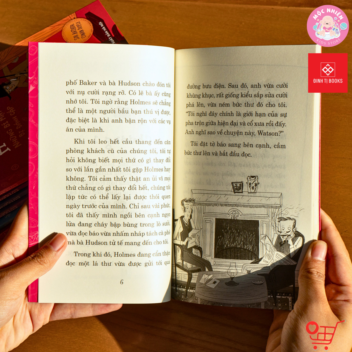 Sách - Tuyển tập Sherlock Holmes - Những bí mật và báu vật bị đánh cắp (10 tập) - Đinh Tị Books