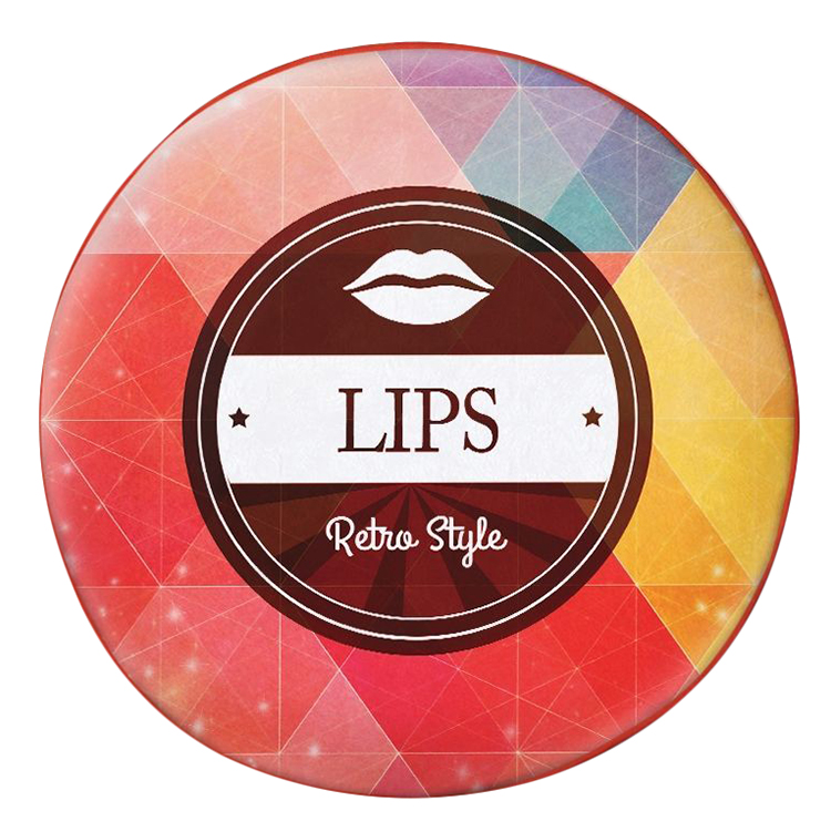Gối tròn Lips Retro Style - GOCP022
