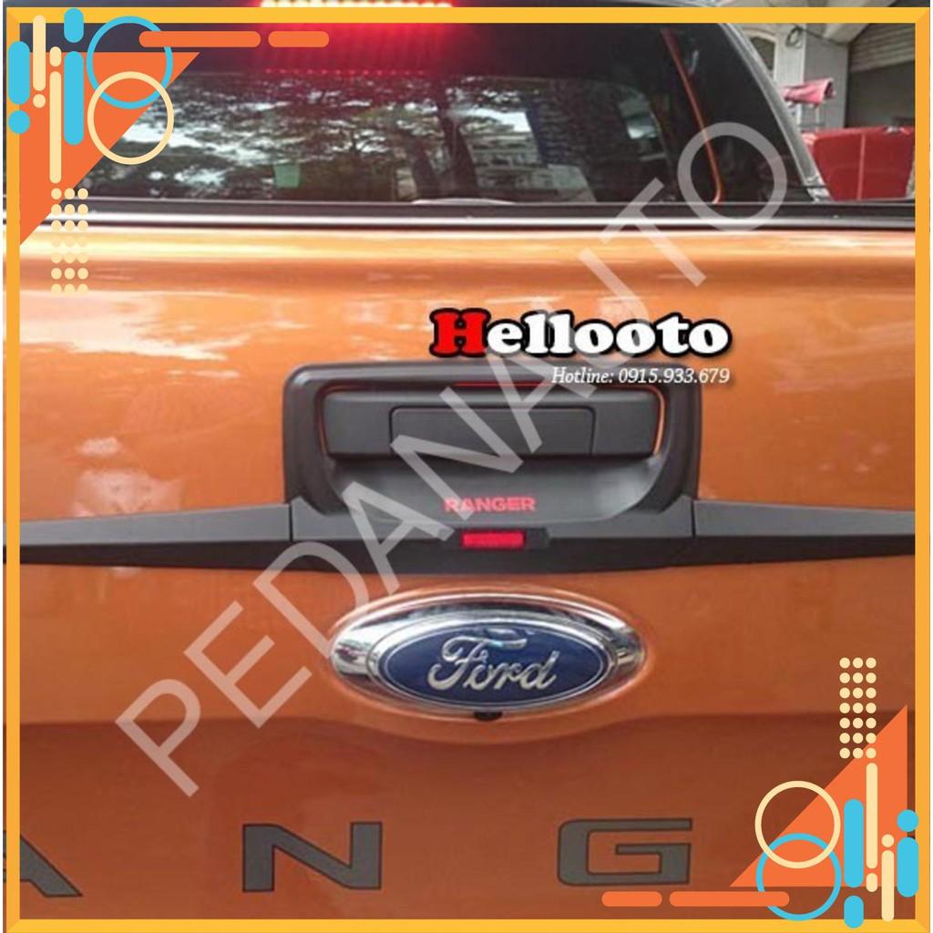 Ranger, ỐP TAY MỞ CỐP FORD RANGER 2015-2019 MÀU ĐEN