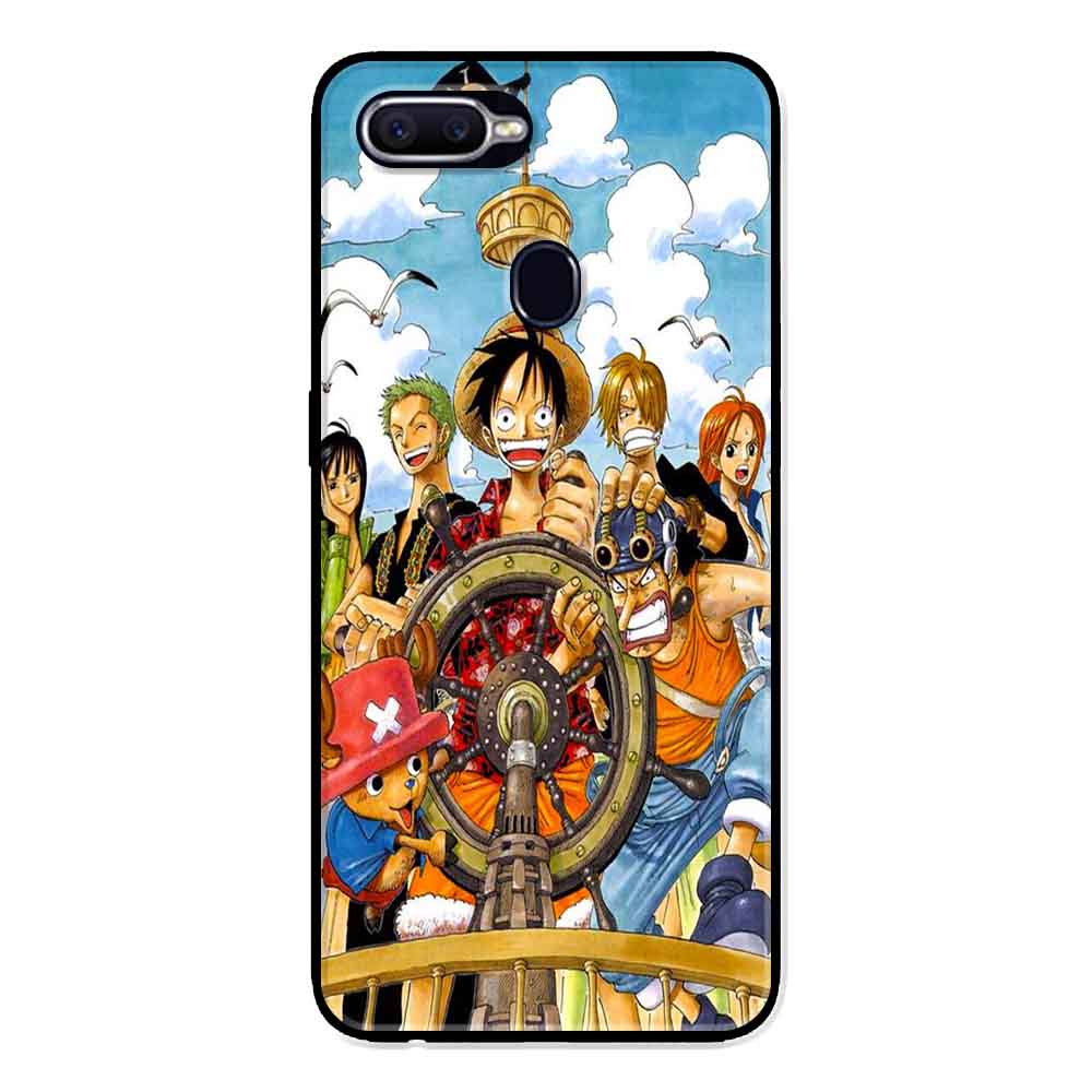 Ốp Lưng in cho Realme 2 Pro Mẫu Băng Mũ Rơm - Hàng Chính Hãng