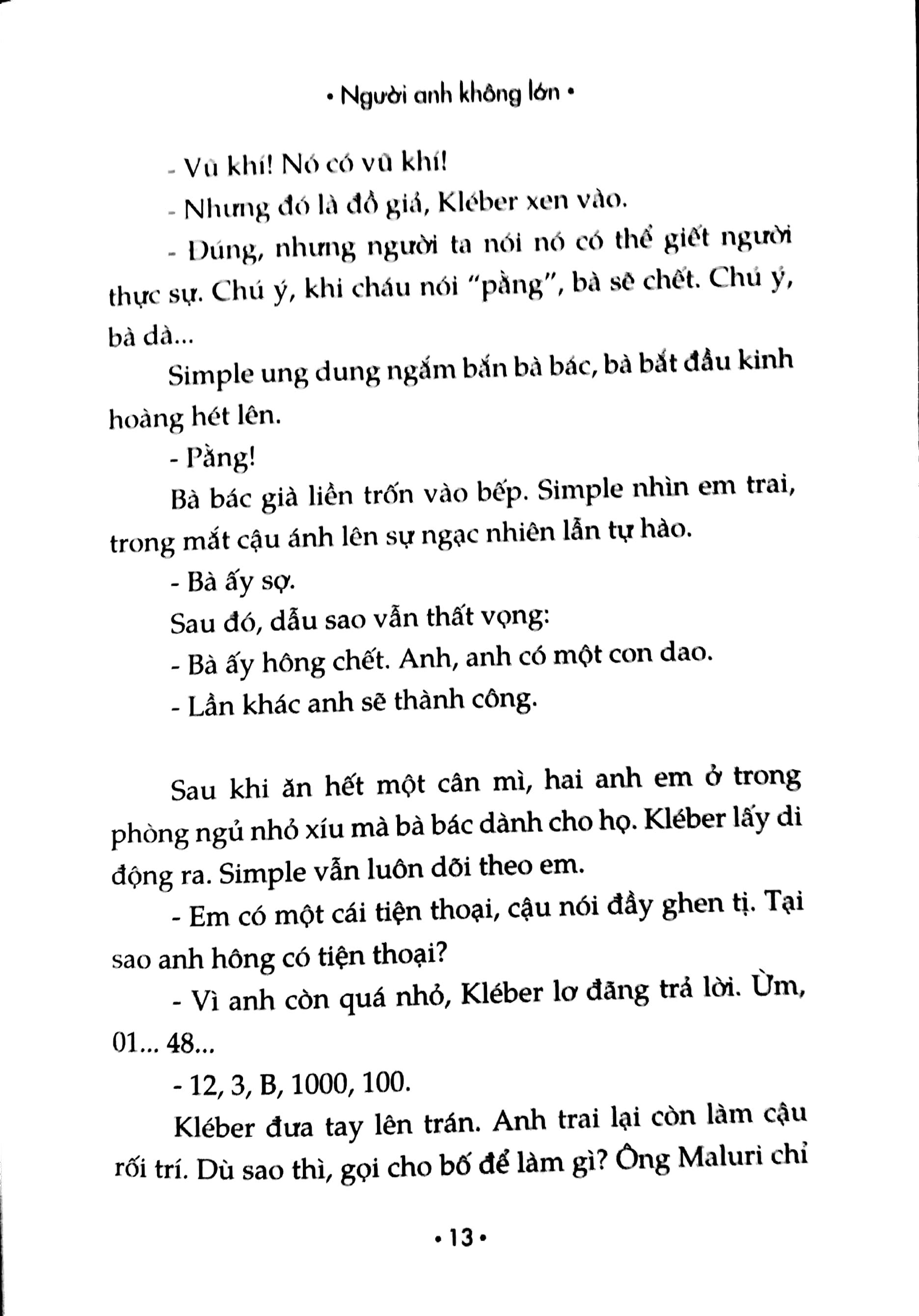 Người Anh Không Lớn