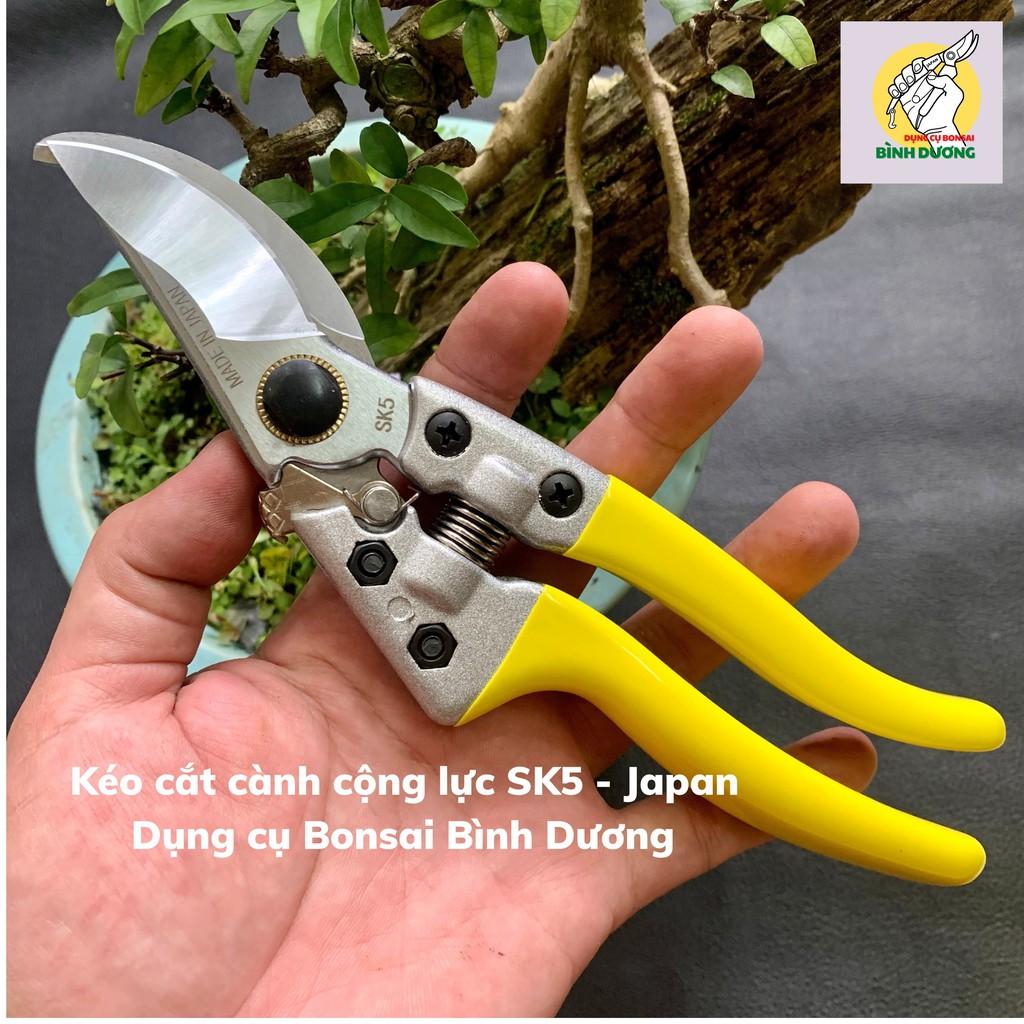 KÉO CẮT CÀNH CỘNG LỰC JAPAN – SK5 CẮT CÂY CẢNH BONSAI
