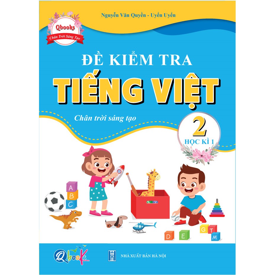 Sách - Combo 4 Cuốn Bài Tập Tuần và Đề Kiểm Tra Toán - Tiếng Việt Lớp 2 - Chân Trời Sáng Tạo - Học Kì 1