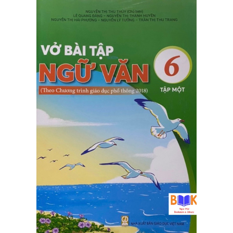 Sách -Vở bài tập Ngữ văn 6 tập 1 ( theo chương trình GDPT 2018 )