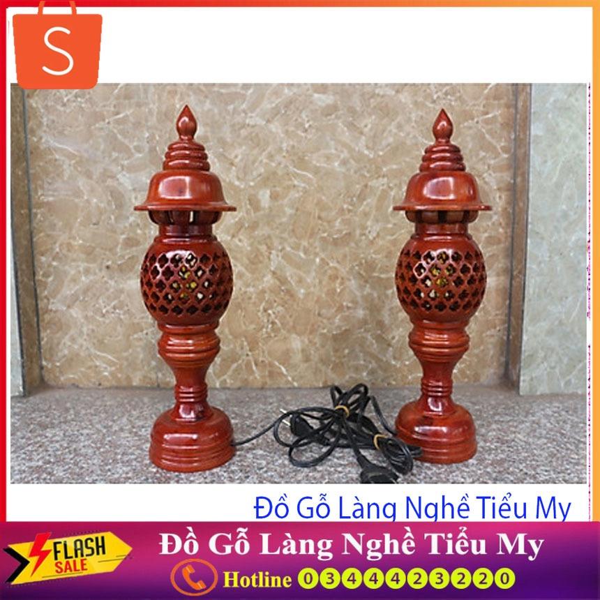 Combo Đôi Đèn Thờ Tổ Ong hàng đẹp, có sẵn bóng đèn