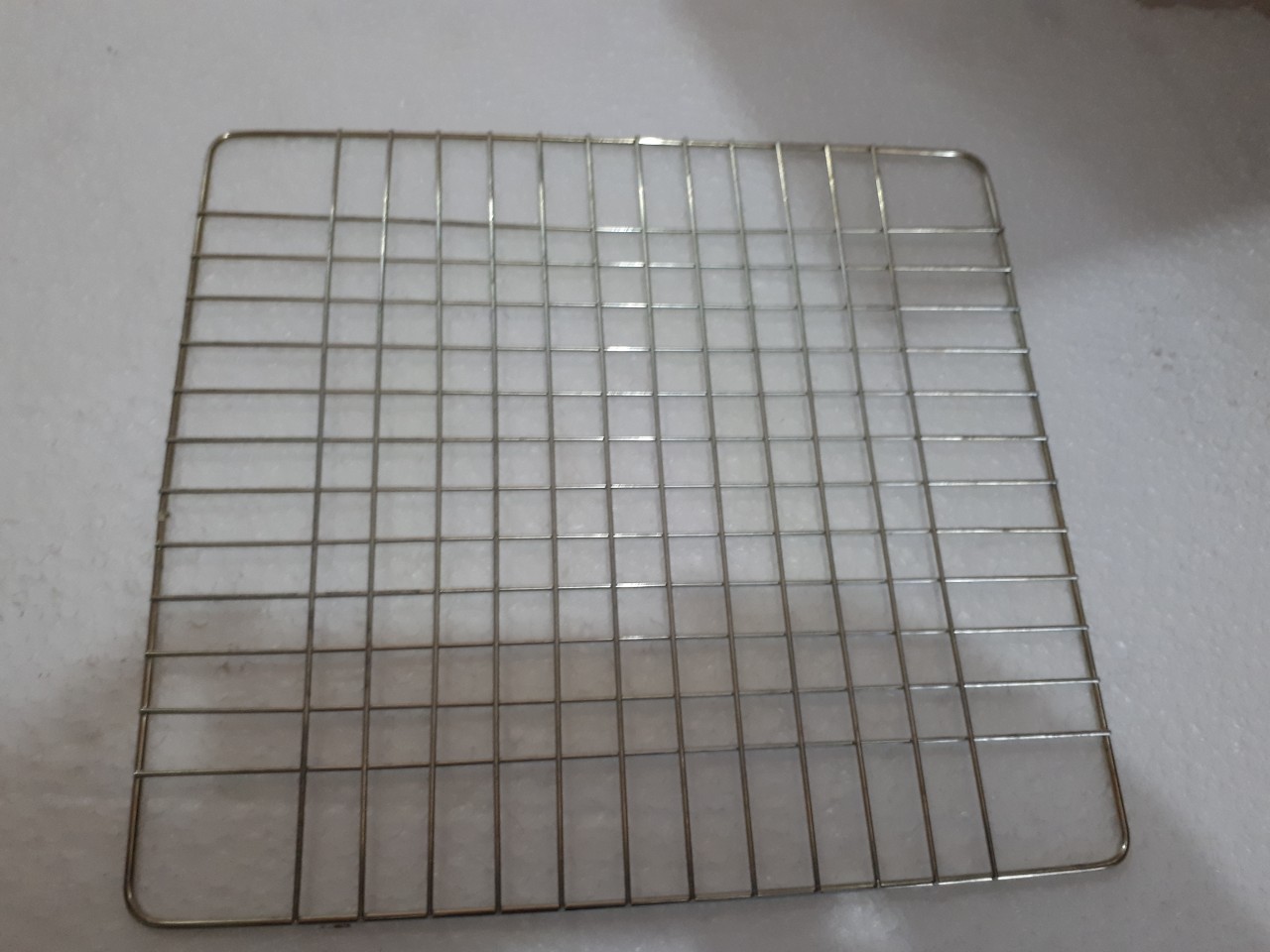 Lò nướng than inox vuông loại trung 20x30 có vĩ nướng