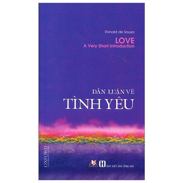 Dẫn Luận Về Tình Yêu - Ronald de Sousa - Vanlangbooks