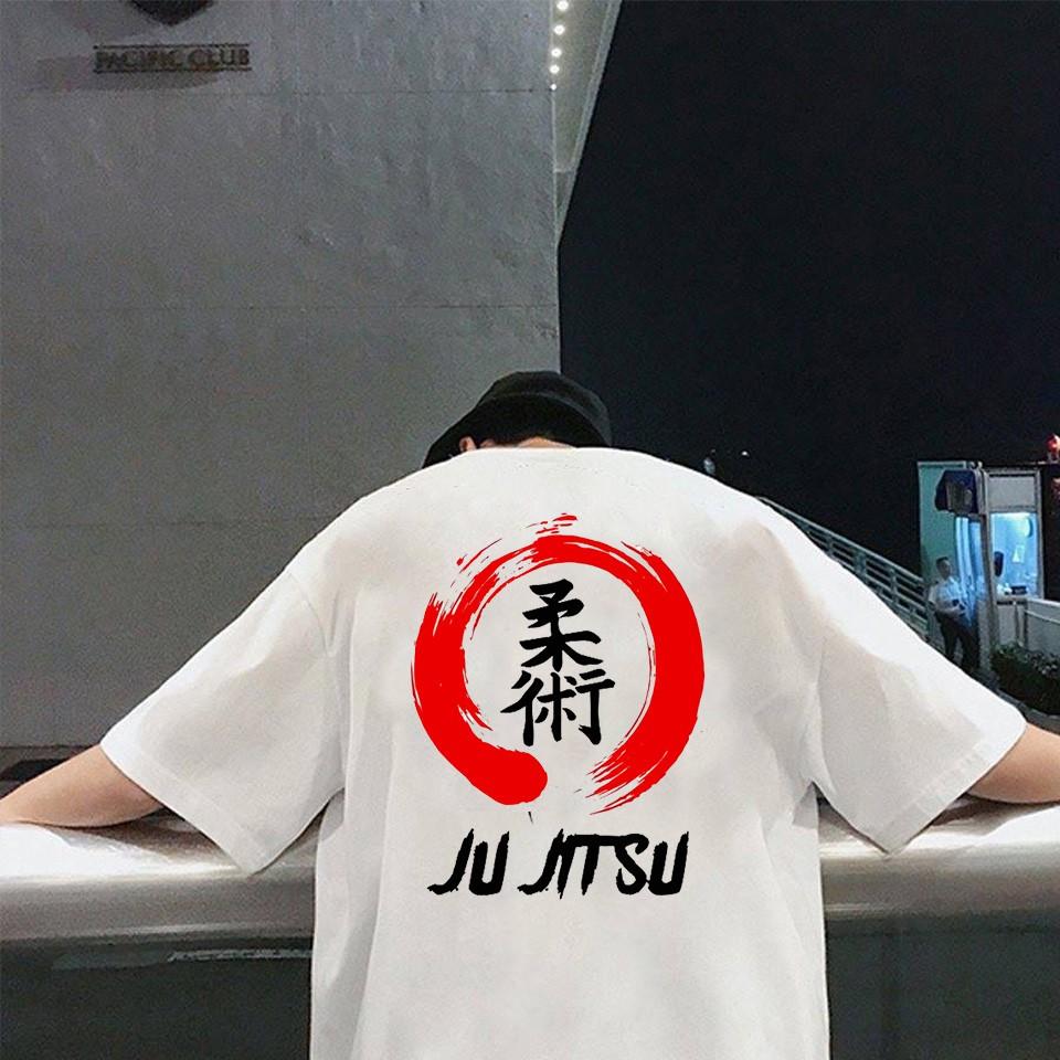 Áo Thun Tay Lỡ Nam Nữ UNISEX JITSU Siêu Đẹp | Thun Cotton Dày Mịn