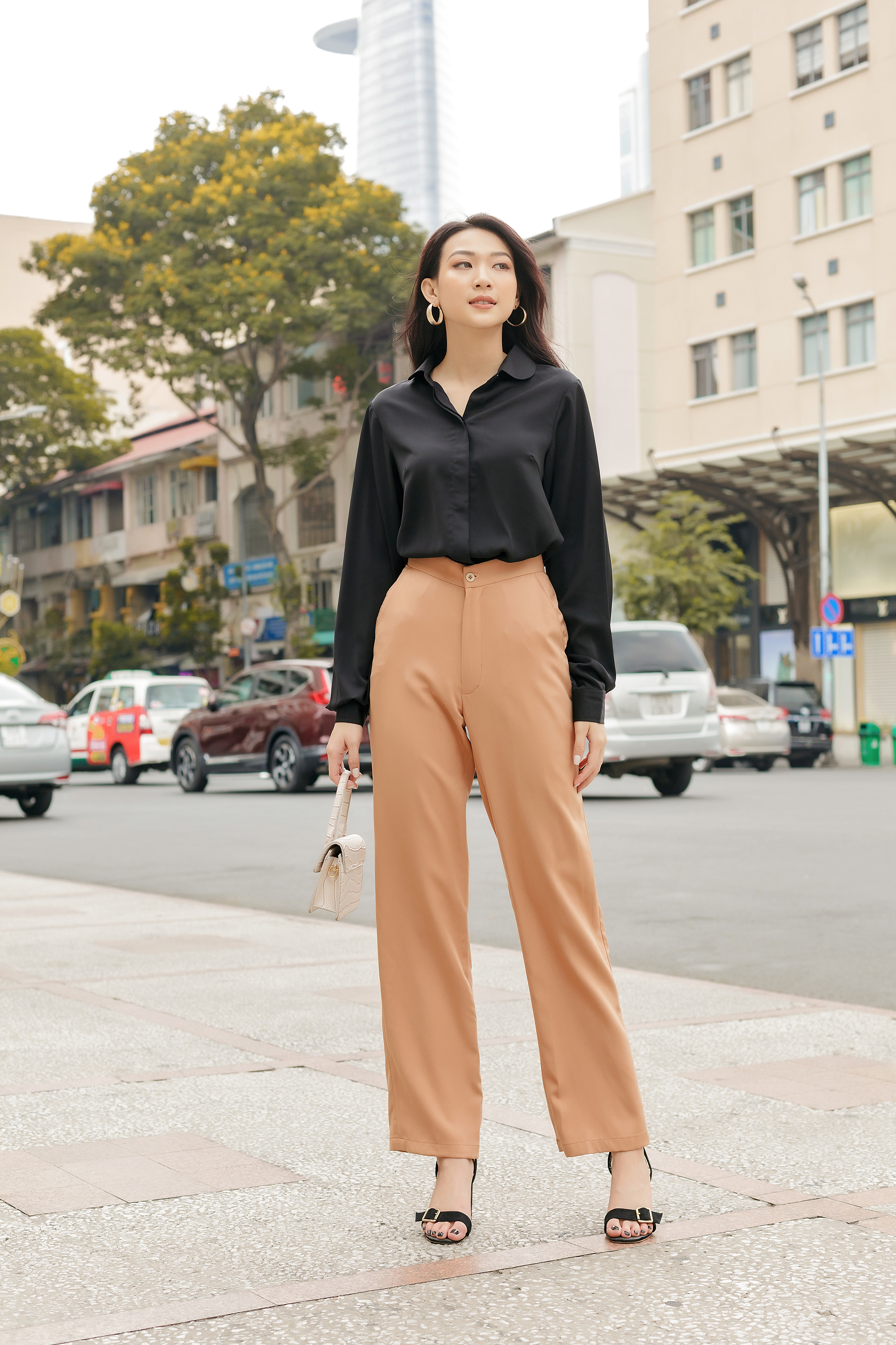 Áo sơ mi lụa