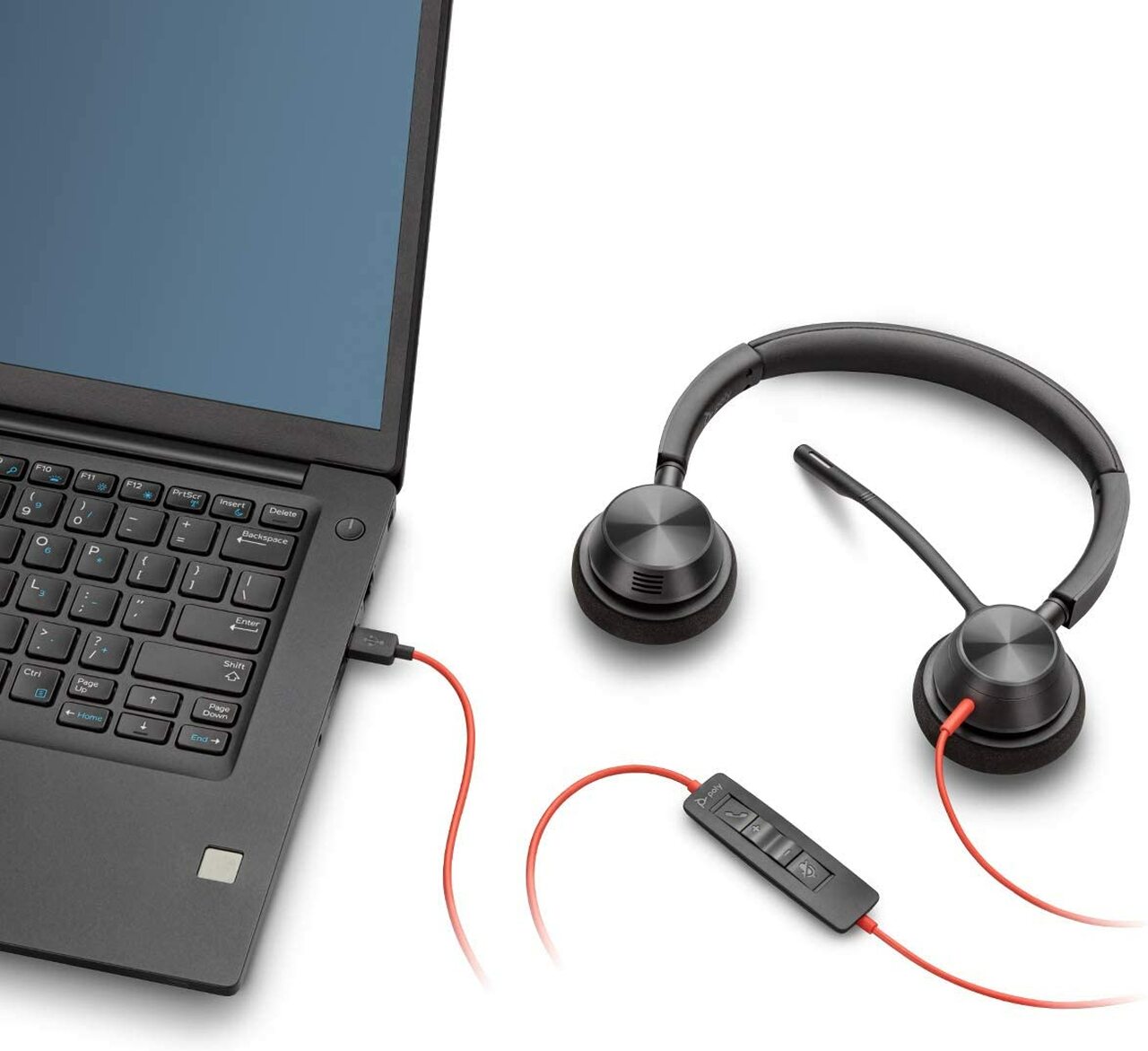 Tai nghe Plantronics BlackWire C3320 USB-A - Hàng chính hãng