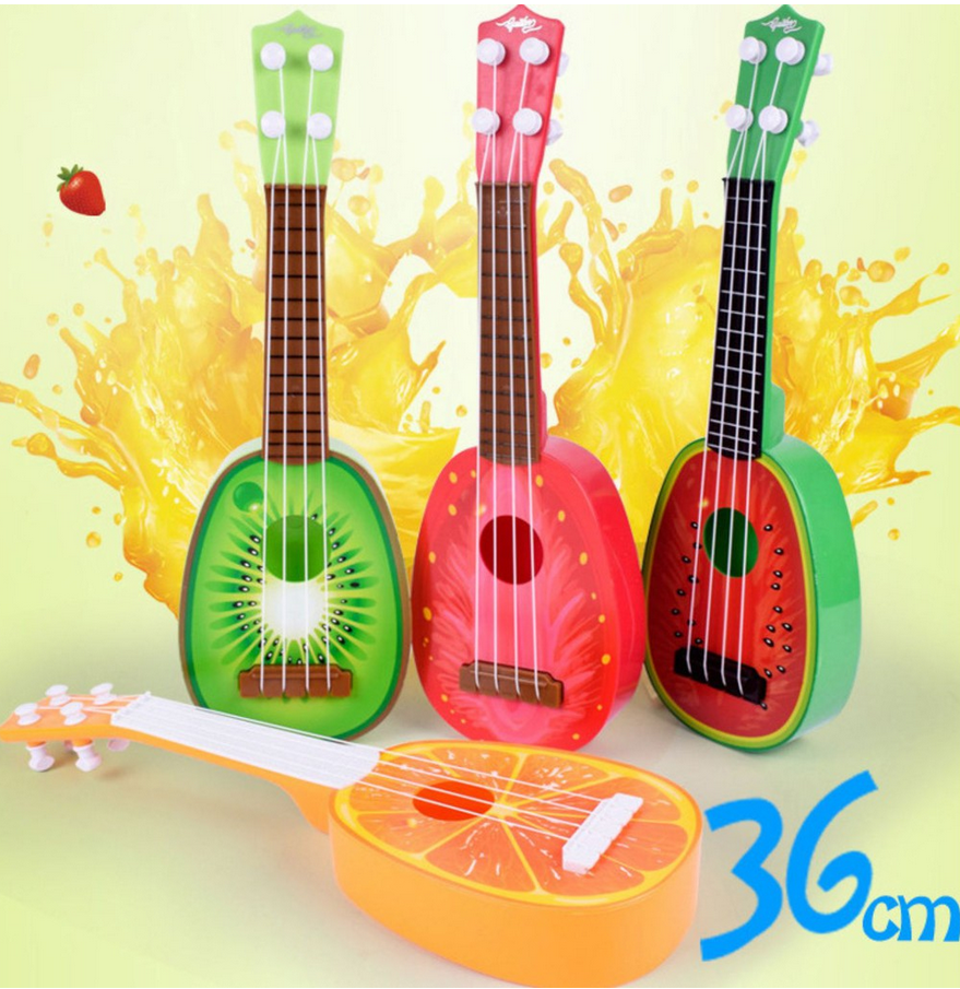 Đàn UKULELE phiên bản trẻ em màu sắc độc đáo - Đồ chơi âm nhạc cho bé - Giao màu ngẫu nhiên