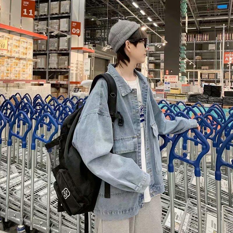 Áo Khoác Denim Tay Dài Thời Trang Dành Cho Nam