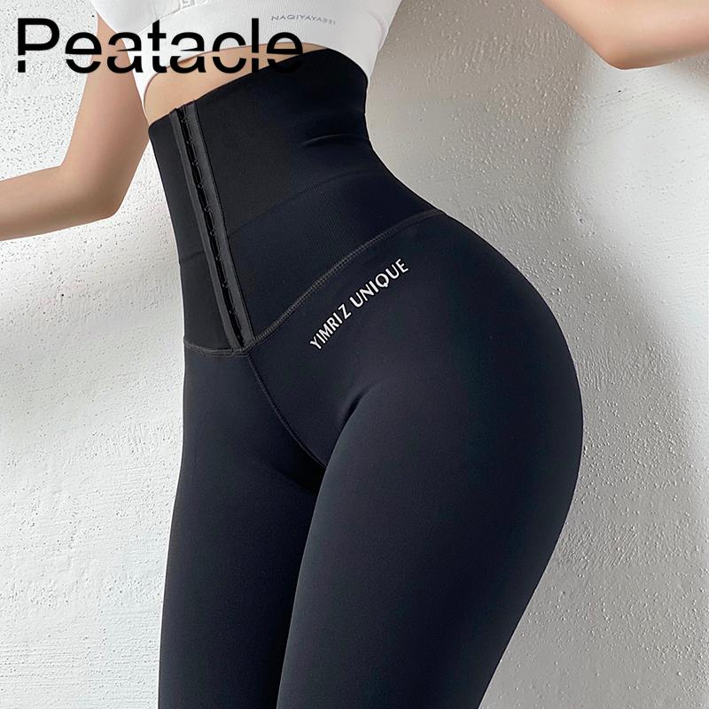 Peatacle Áo Thể Dục Quần Legging Nữ Ngoài Mặc Tập Gym Quần Tập Yoga Thu Chặt Cao Cấp Co Giãn Cơ Điều Khiển Gợi Cảm