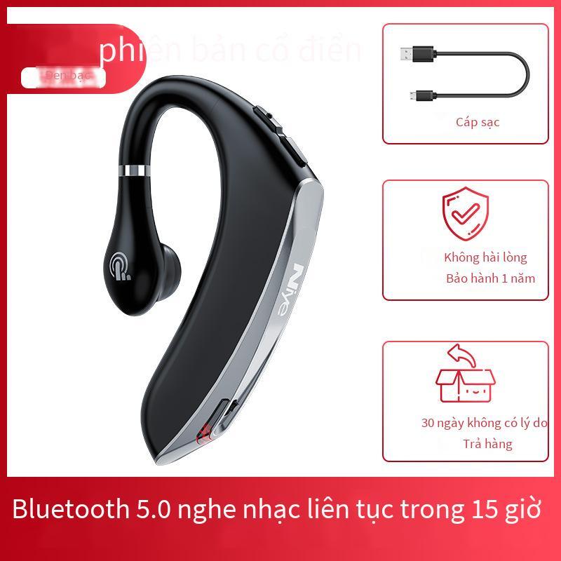 Tai nghe bluetooth không dây không nhét trong tai thuận lợi nhất treo dẫn truyền xương tai điều khiển một tai dài ở chế độ chờ treo tai chế độ riêng tư trả lời điện thoại