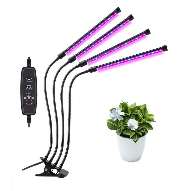 HSV LED Grow Lights Full Spectrum Plant Lighting 9 Dimmable Levels Grow Light with 3 Modes Timing Function for Indoor Plants