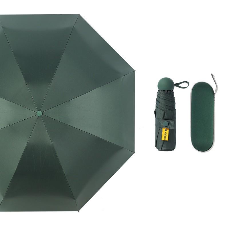 Ô dù mini thời trang chống tia UV phủ 5 lớp kèm hộp