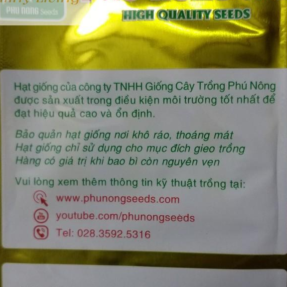 Hạt Giống Cà Pháo Trắng F1 Cao Sản - Trồng Rau Xanh Rau Sạch Organic Bằng Đất Sạch, Mùn Dừa Và Phân Bón Hữu Cơ - Phú Nông