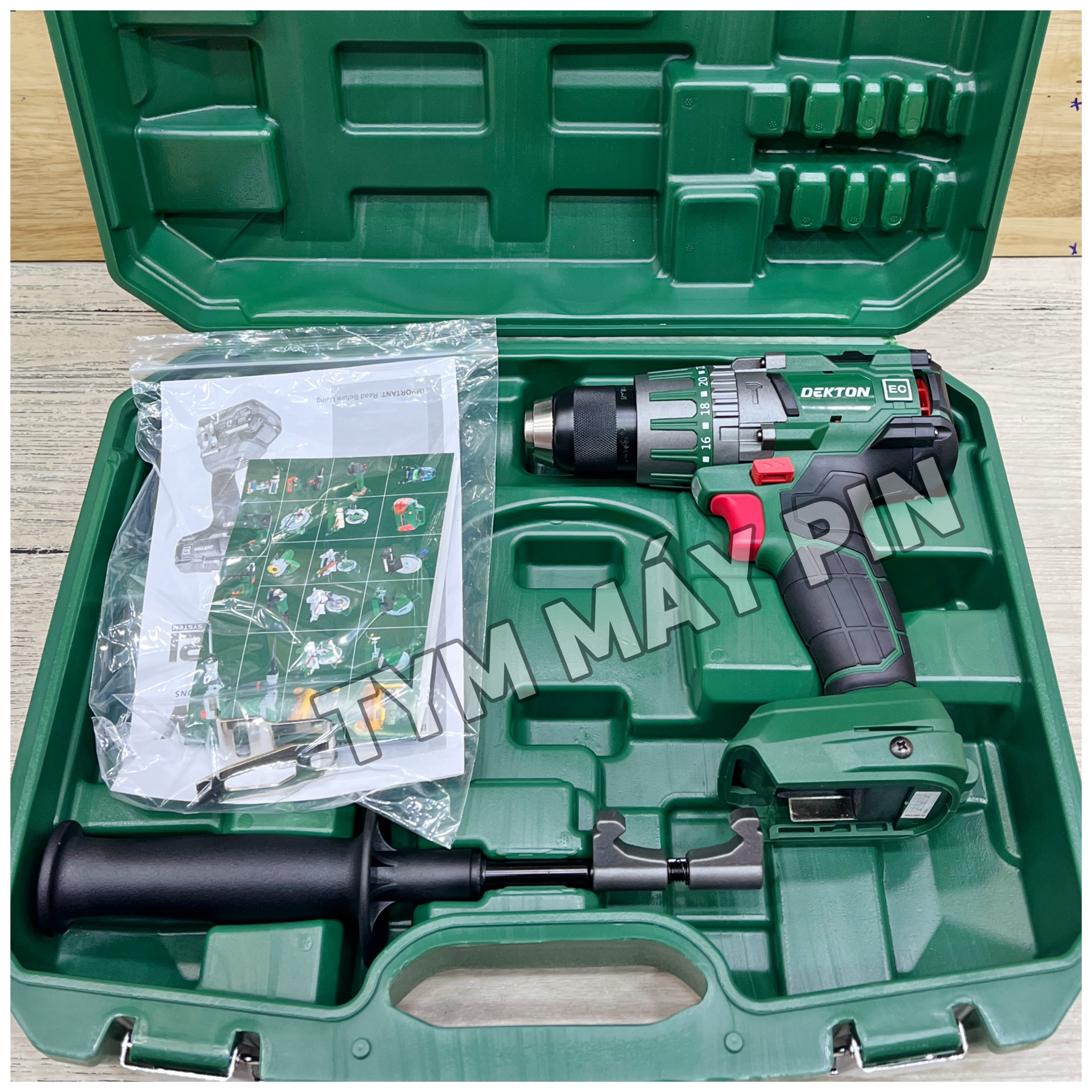 Thân Máy khoan pin 3CN Dekton M21-ID13120JCB – tym máy pin