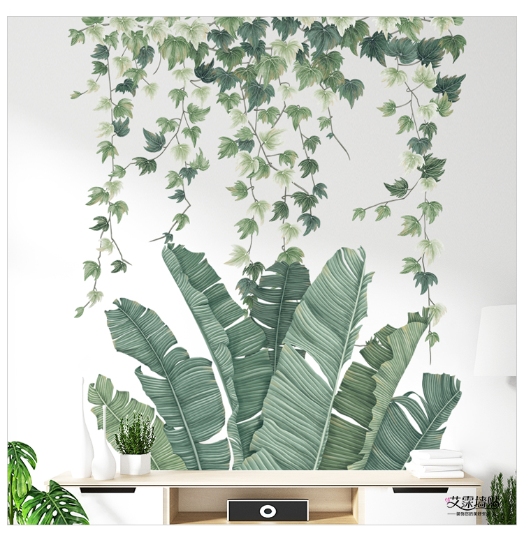 Decal trang trí tường-Giàn Dây leo