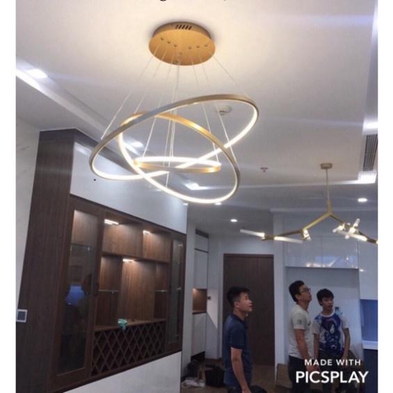 Đèn thả 3 vòng DT DDT