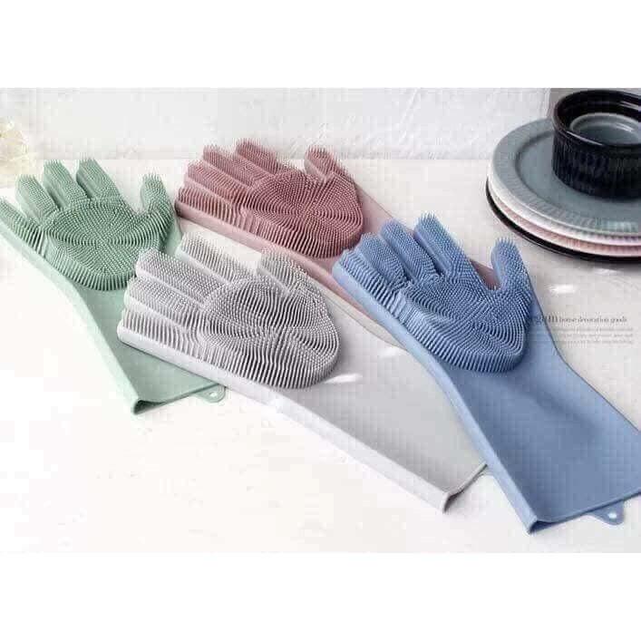 Găng tay gai đa năng bằng silicon