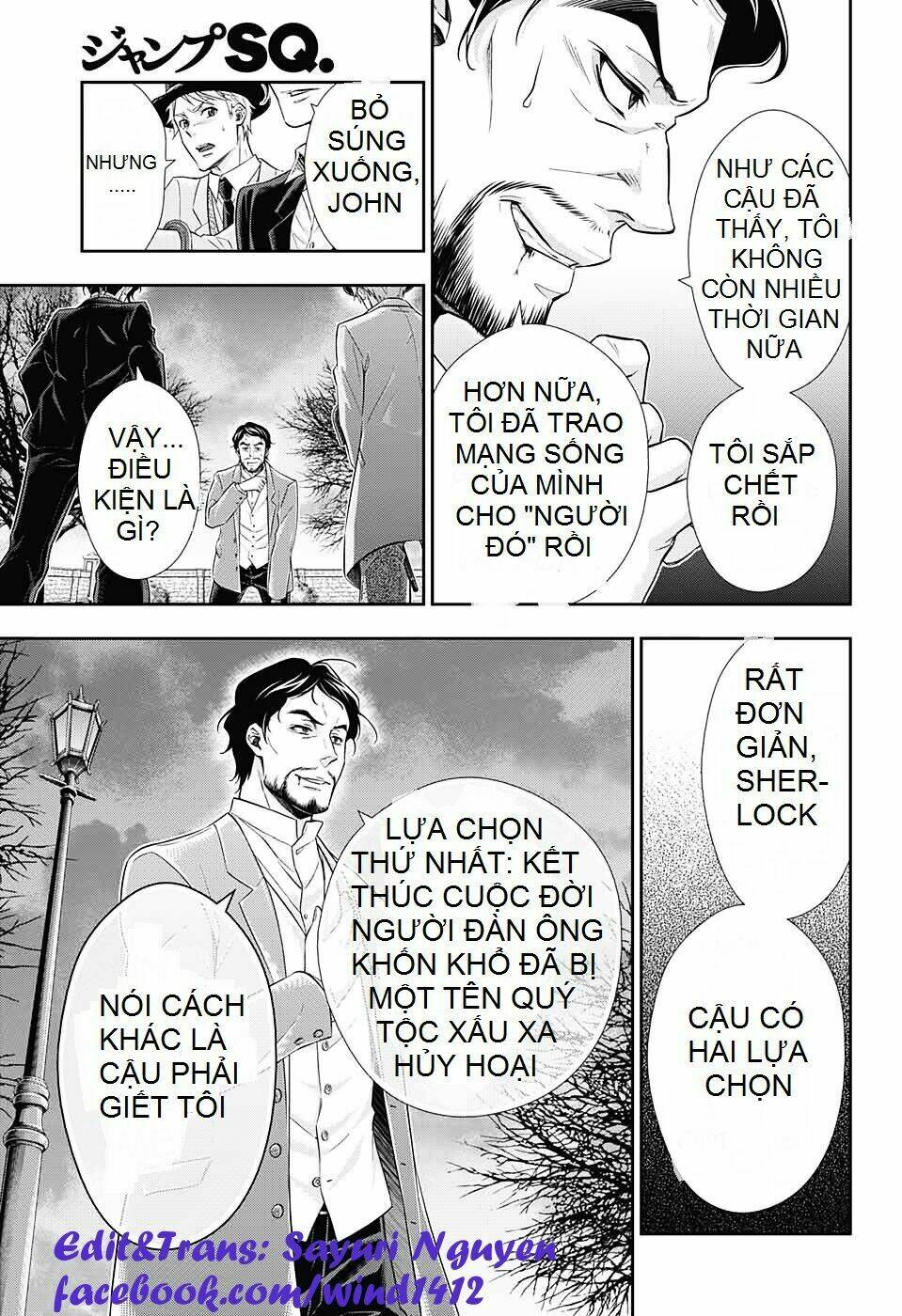 nhà ái quốc moriarty chapter 9 18