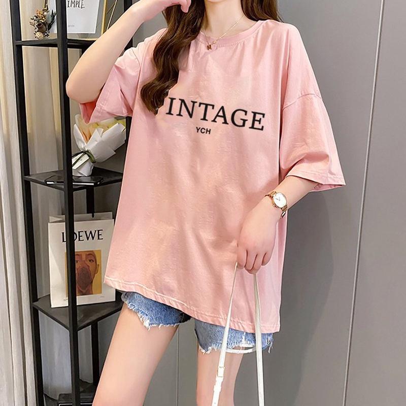 Áo Thun Nữ Unisex Tay Lỡ In Chữ VINTAGE YCH ATN6742 - J.A Shop