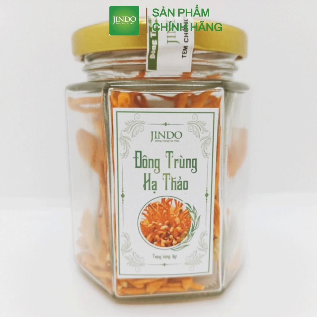 Đông trùng hạ thảo thượng hạng thương hiệu JINDO cao cấp - JD235_5g_TH_4hu