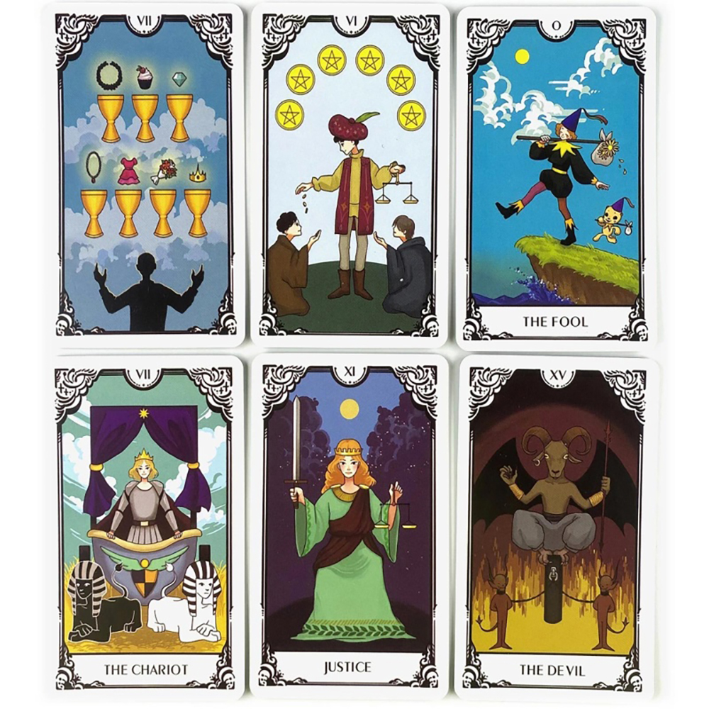 Bộ Bài Fairy Tale Tarot 78 Lá Tặng Đá Thanh Tẩy