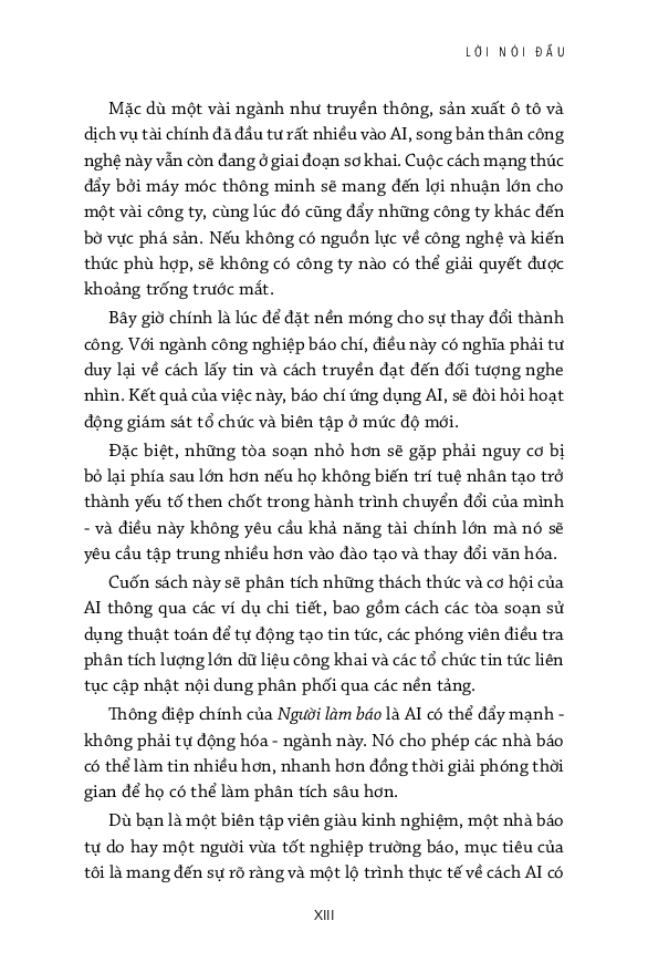 Người Làm Báo: Trí Tuệ Nhân Tạo Và Tương Lai Của Báo Chí - Bản Quyền