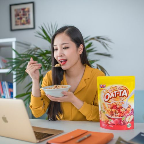 Ngũ cốc Yến mạch trái cây Oatta túi 300g