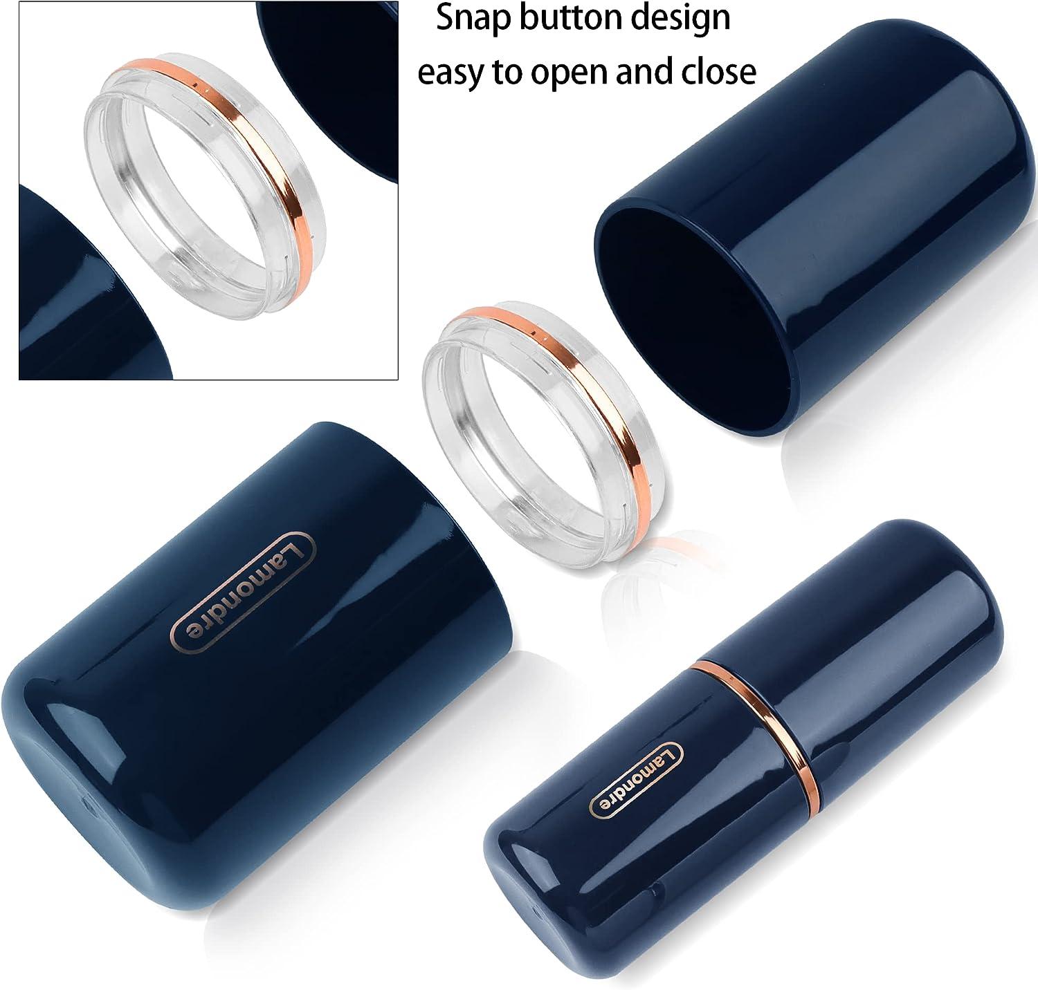 Hộp Bàn Chải Đánh Răng, Hộp Đựng Bàn Chải Đánh Răng Du Lịch Bảo Vệ Bàn Chải Đánh Răng, Được Đánh Bóng Lý Tưởng Cho Gia Đình, Cắm Trại, Đi Công Tác