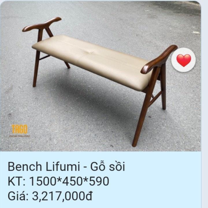 GHÊ BENCH LFM - L15W