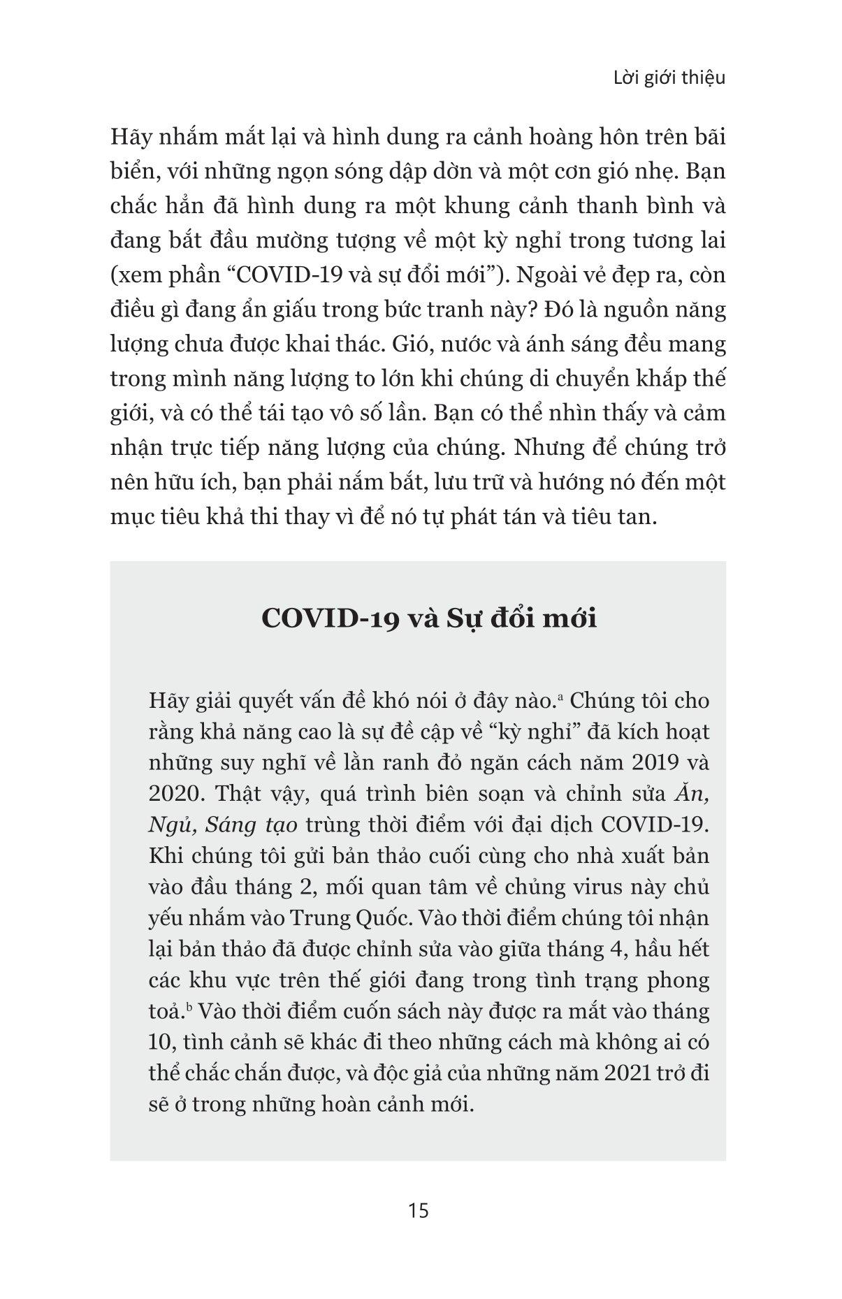 Ăn, Ngủ, Sáng Tạo - Eat, Sleep, Innovate