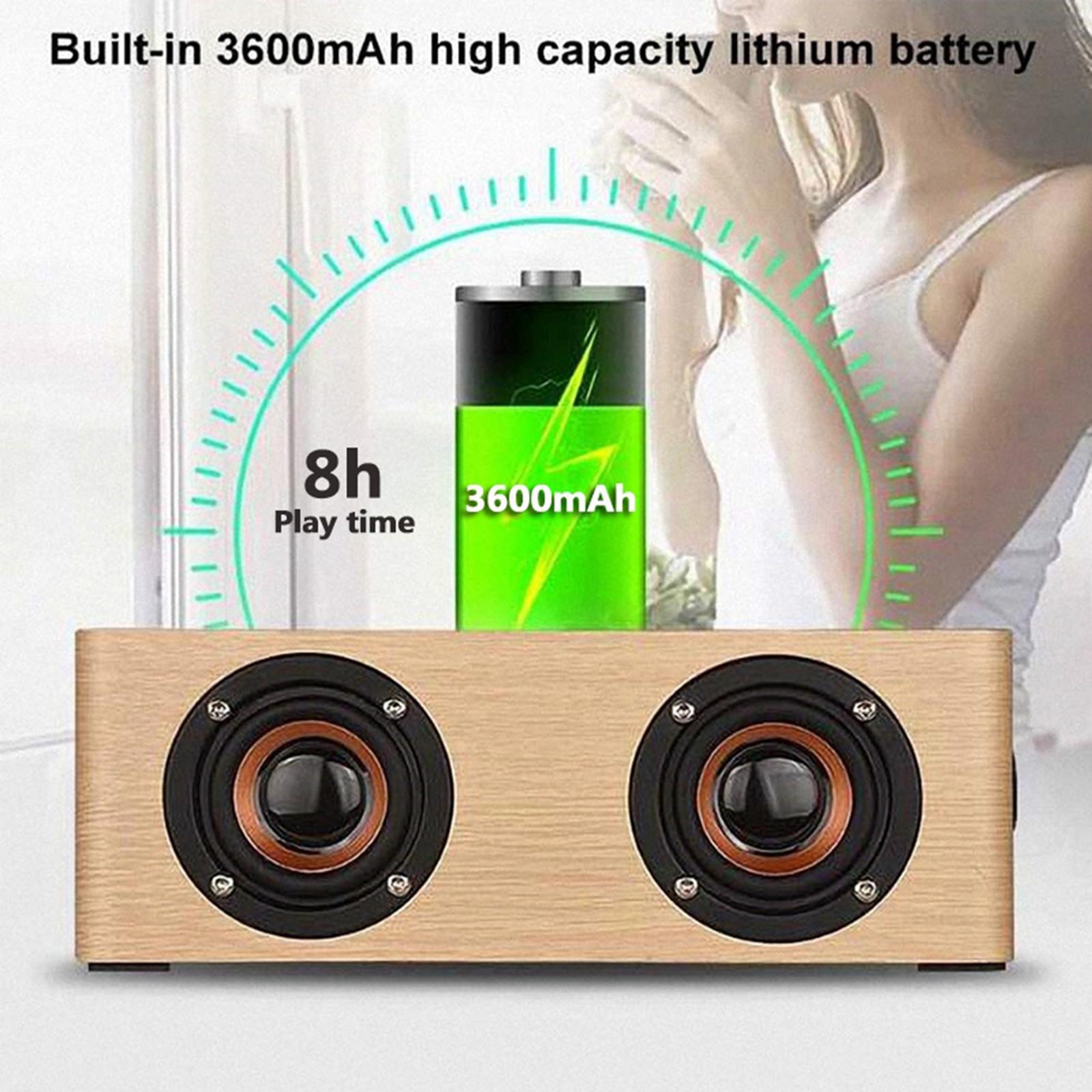 Retro Multi-Function Bluetooth Speaker Alarm Clock Wireless Charger