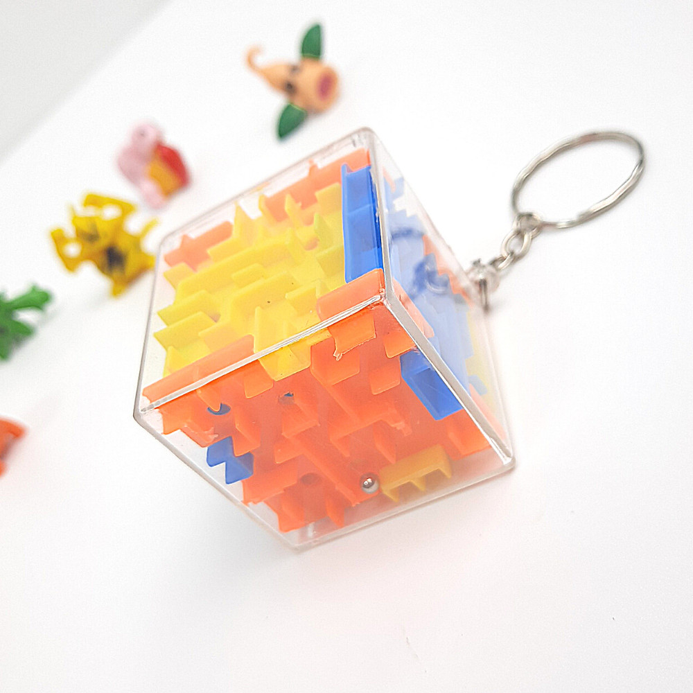 Móc Khóa Khối Lập Phương Rubik 3D Mê Cung Kỳ Diệu