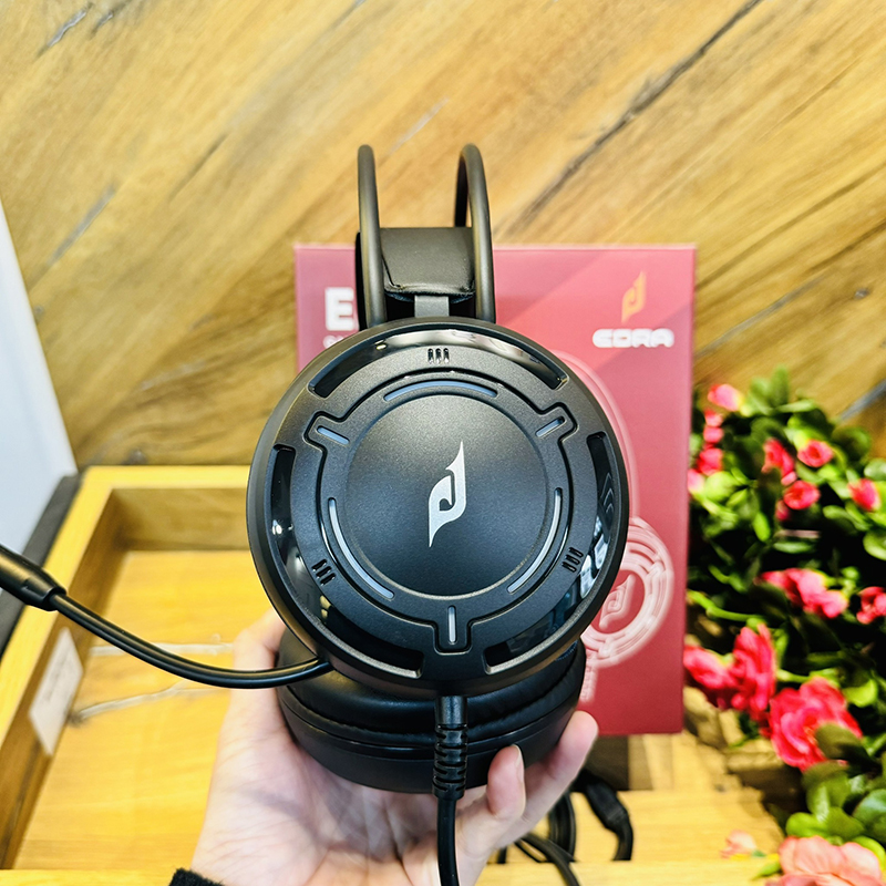 Tai nghe gaming EDRA EH405, jack 3.5mm, led RGB - Hàng chính hãng