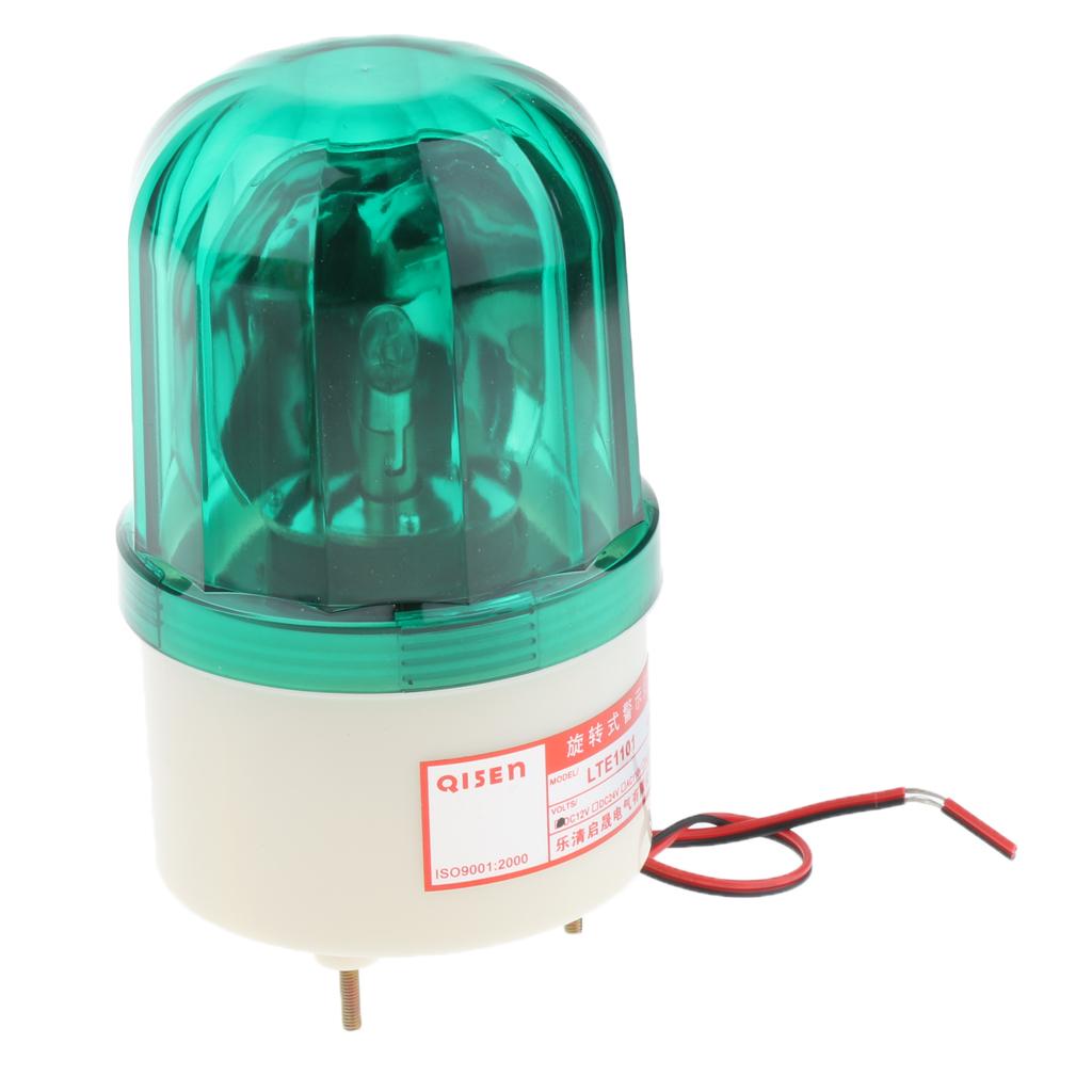 Đèn LED Cảnh Báo Xoay Tròn 24 V Đèn Tín Hiệu Tròn Đèn Hiệu Beacon Đèn Xanh