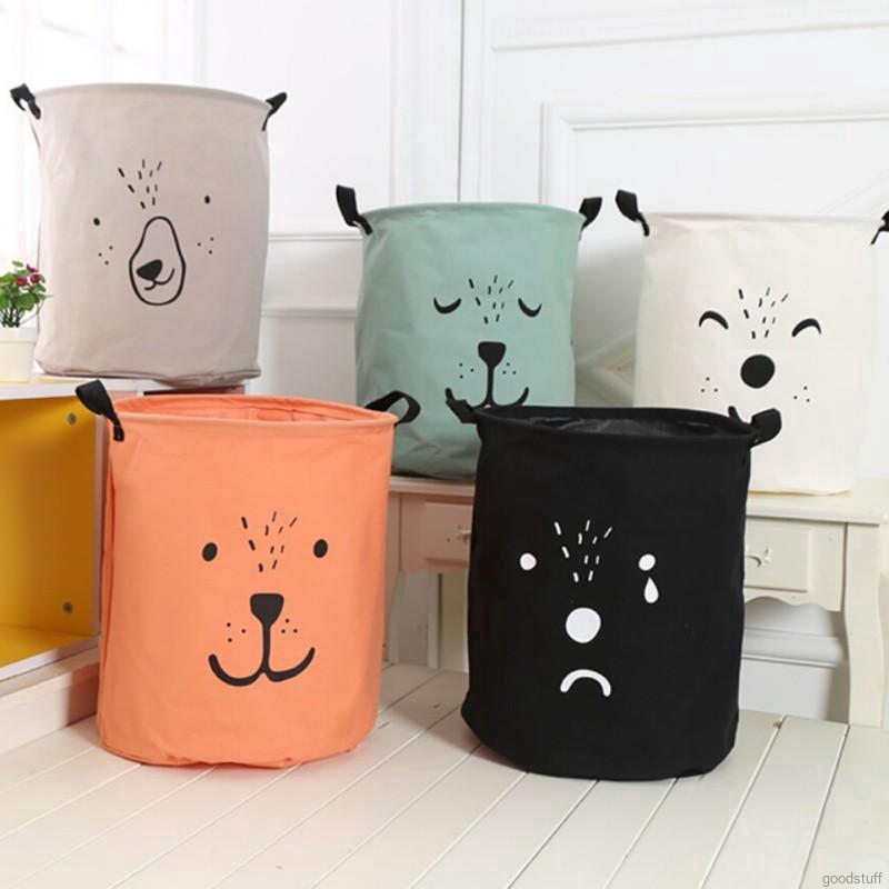 Giỏ đựng đồ lớn hoạ tiết hoạt hình