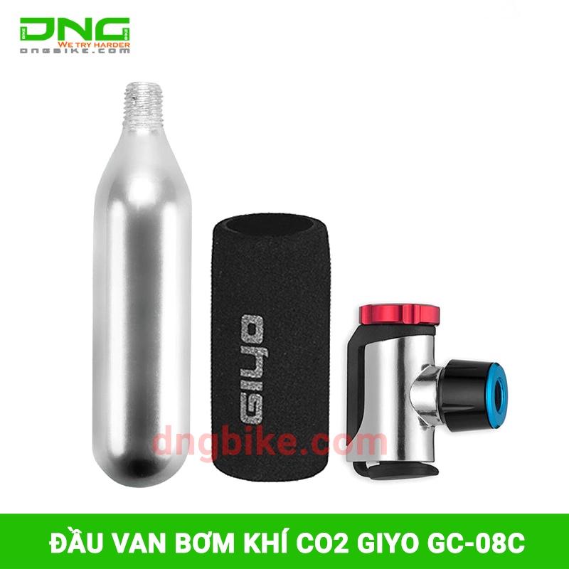 Đầu van bơm bình khí CO2 GIYO GC-08C