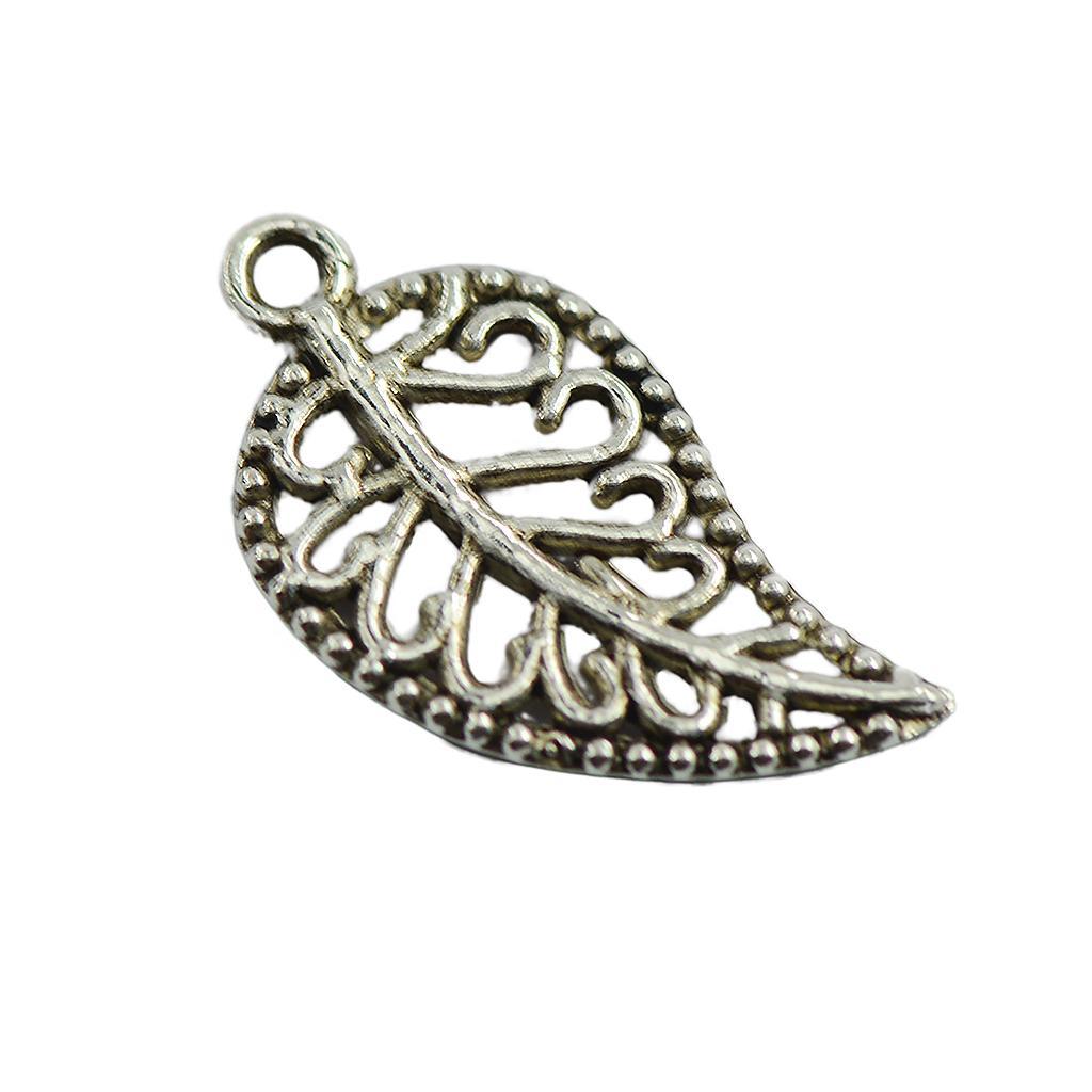 20pcs Dream Catcher Connectors Findings + 100pcs Tibetan Silver Leaf Charms Pendant