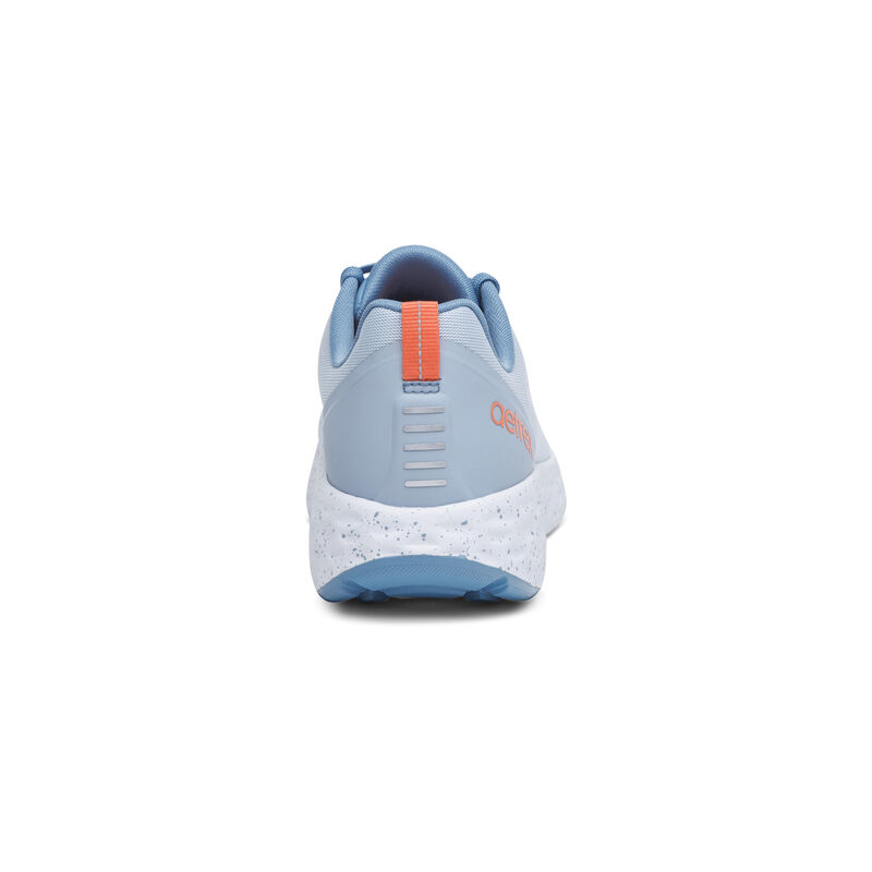 Giày thể thao sức khoẻ nữ Aetrex Danika Blue - Sneaker cao gót đế đệm mềm nhẹ
