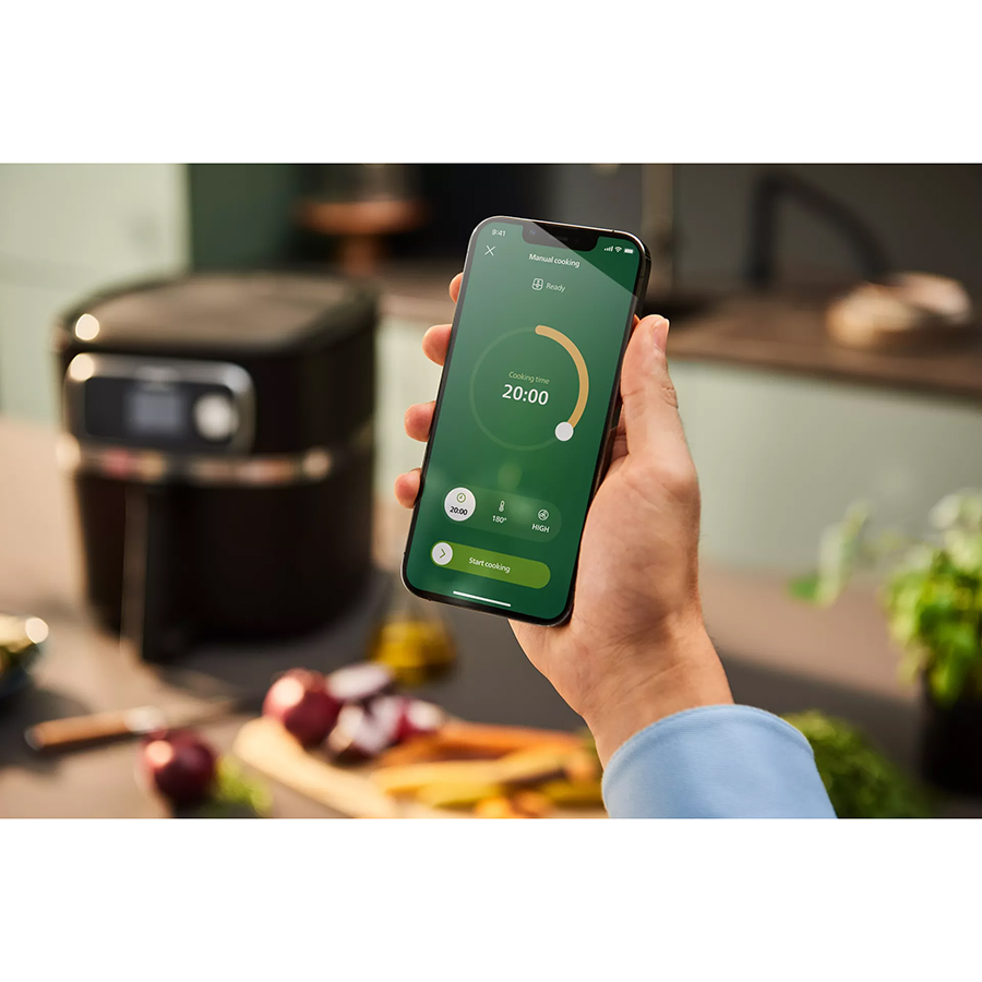 Nồi Chiên Không Dầu cao cấp Philips HD9880/90 XXL - Hàng Chính Hãng