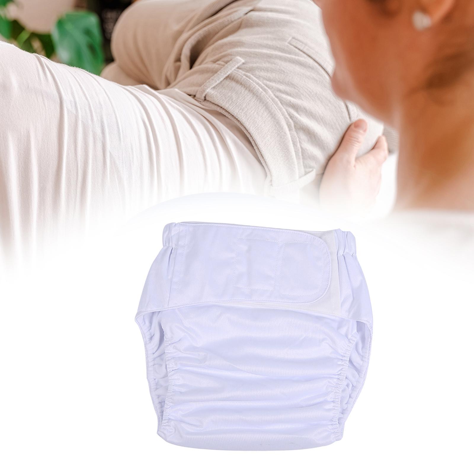 Adult Diaper Nappy  Breathable Fitted Reusable for Men Women