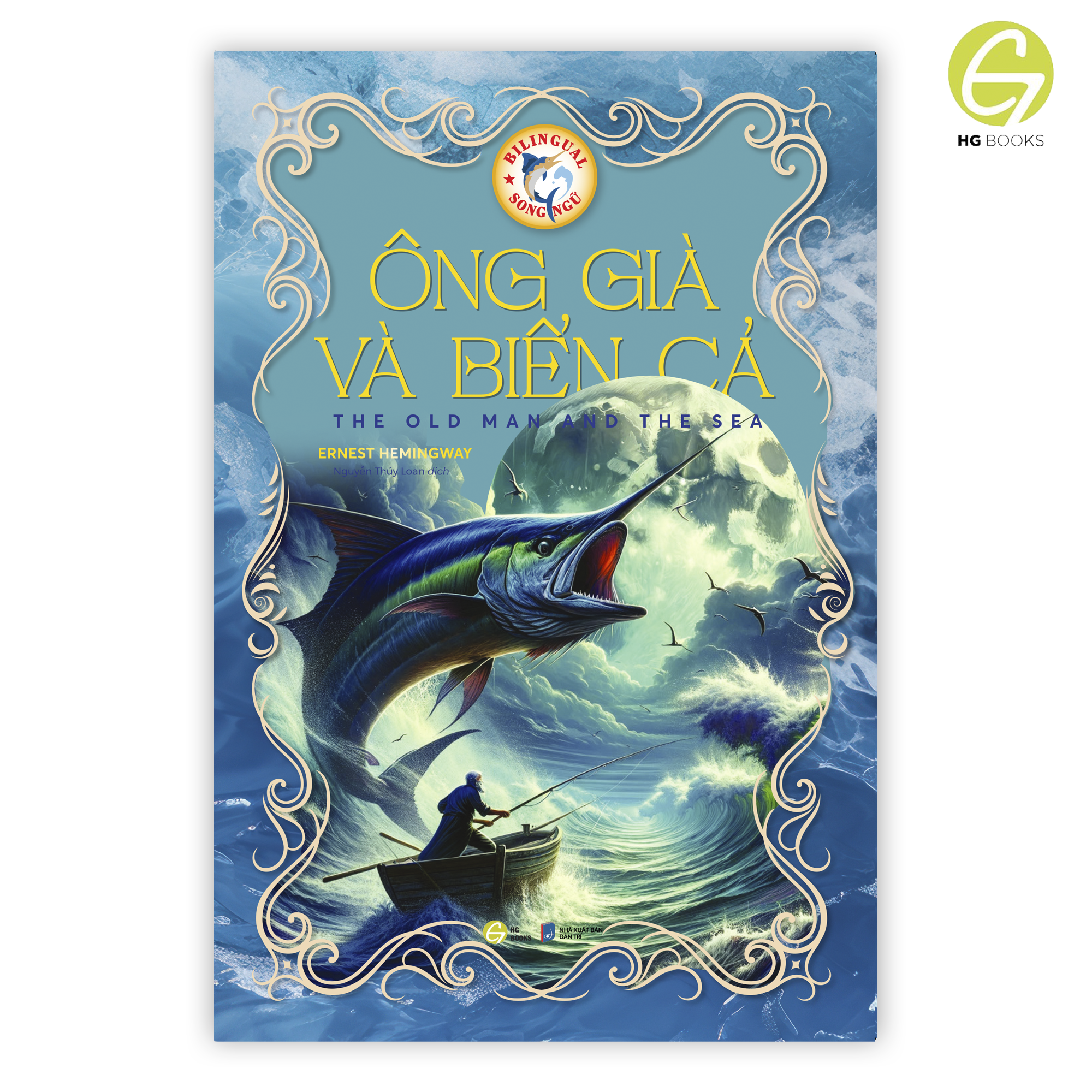 Sách văn học kinh điển song ngữ -  Sách văn học (TB 2024), tặng audio &amp; note từ vựng song ngữ - HG Books